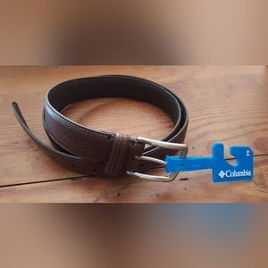 Men's leather belt